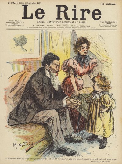 Illustration til Le Rire af Maurice Radiguet