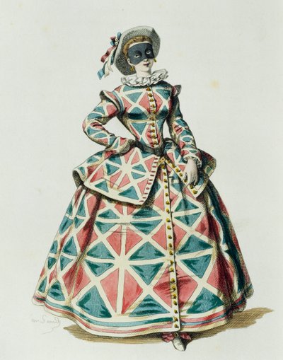 Arlecchina, af Maurice Sand (1823-1889) af Maurice Sand