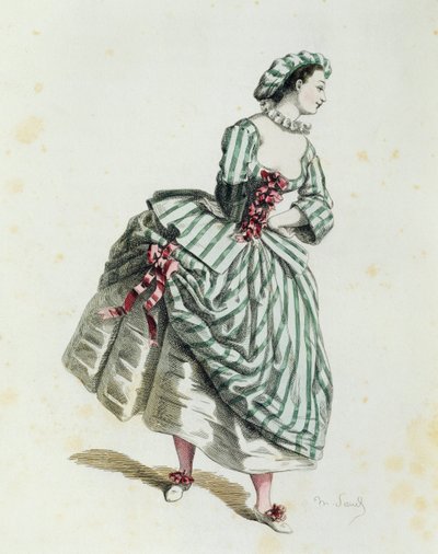Corallina i 1744 af Maurice Sand (1823-1889) af Maurice Sand