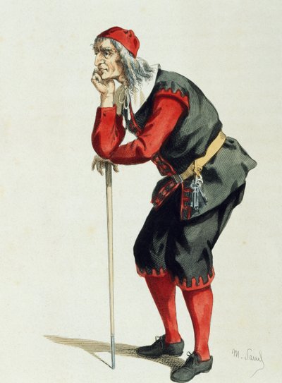 Don Pancrazio Cucuzziello, af Maurice Sand (1823-1889) af Maurice Sand