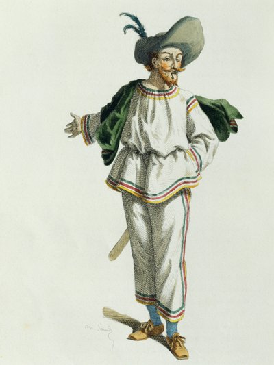 Tabarino i 1618 af Maurice Sand (1823-1889) af Maurice Sand