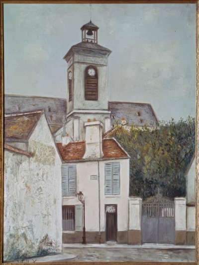 Kirken Sainte-Magruerite af Maurice Utrillo