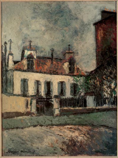 Forstad til Paris af Maurice Utrillo