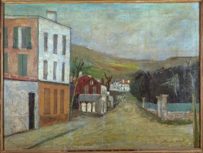 Korsikansk landskab af Maurice Utrillo
