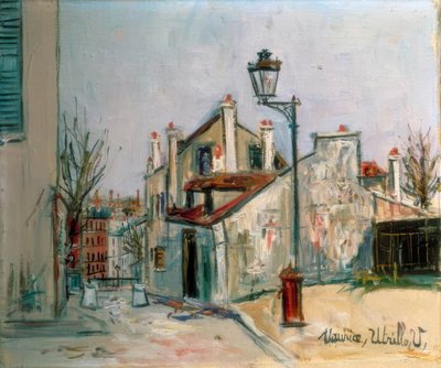 Montmartre, das Haus von Mimi Pinson von Maurice Utrillo