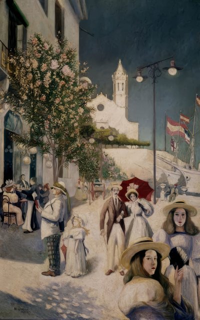 SITGES DEL PRERVINDRE – 20. ÅRHUNDREDE af Maurice Utrillo