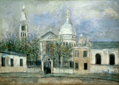 Saint-Pierre-de-Montmartre af Maurice Utrillo