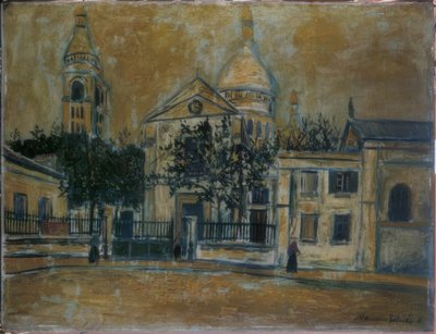 Saint-Pierre de Montmartre af Maurice Utrillo