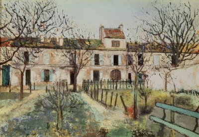 Haven i Montmagny  af Maurice Utrillo