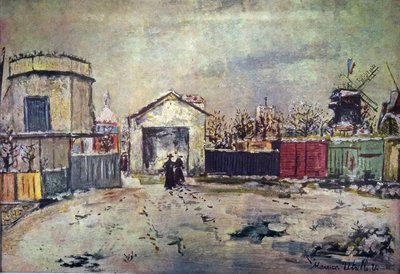 Filosofens tårn af Maurice Utrillo