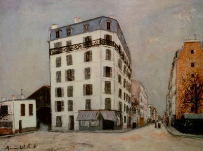 forstæderhuse af Maurice Utrillo