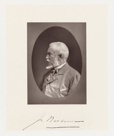 Portræt af Johannes Bosboom af Maurits Verveer (attributed to)
