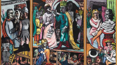 Skuespillere af Max Beckmann