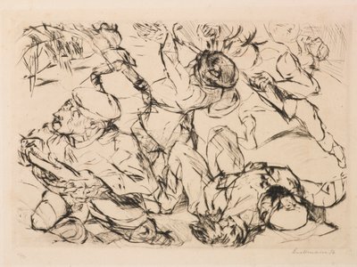 Angreb af Max Beckmann