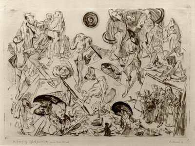 opstandelse af Max Beckmann