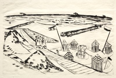 Strand af Max Beckmann
