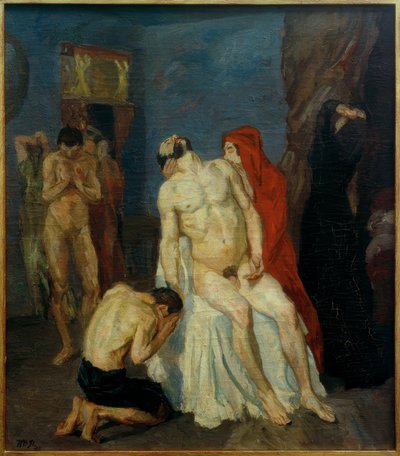 Klagesang af Max Beckmann