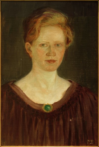 Portræt af søsteren af Max Beckmann