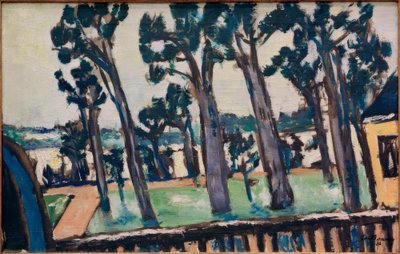Udsigt fra Rupenhorn til Havel af Max Beckmann