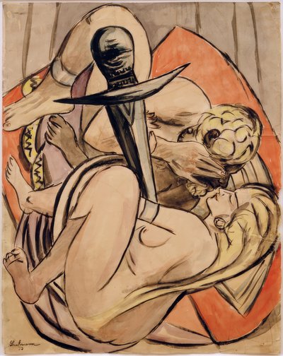 bror og søster af Max Beckmann