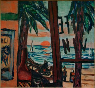 Cafe Bandol af Max Beckmann
