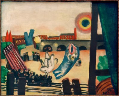 kinesisk fyrværkeri af Max Beckmann