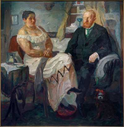 De elskende af Max Beckmann