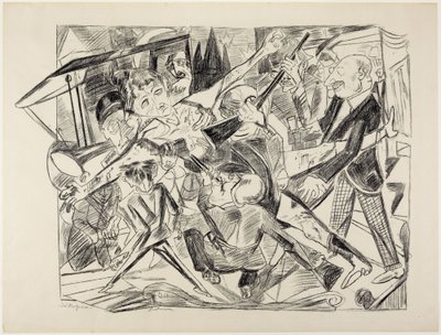 Martyrdommen af Max Beckmann