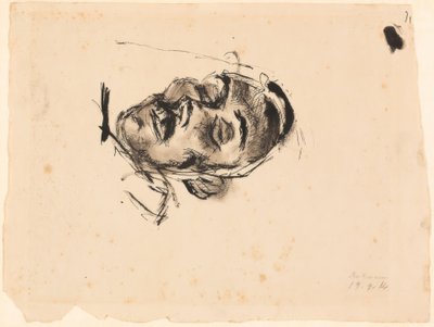 Død russisk af Max Beckmann