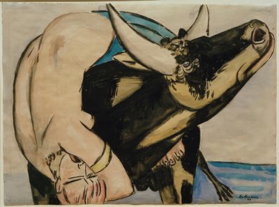Røveriet af Europa af Max Beckmann