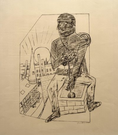 Skorstensfejeren af Max Beckmann