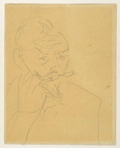 Spiritisten Albert von Schrenck-Notzing af Max Beckmann