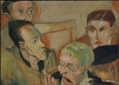 De tiltalte af Max Beckmann