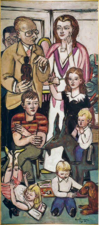 Familien Die Hope af Max Beckmann