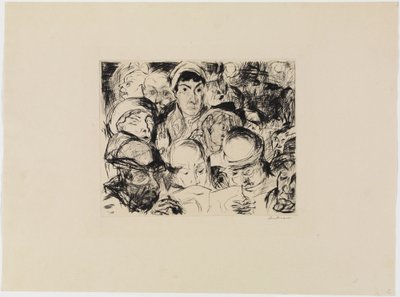 Krigserklæringen af Max Beckmann