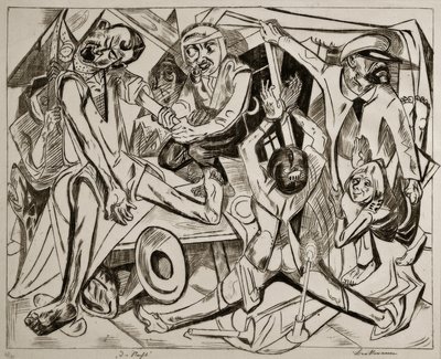 Natten af Max Beckmann