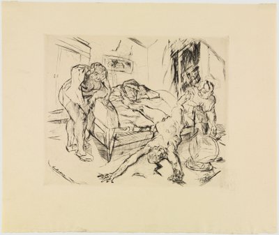 Natten af Max Beckmann