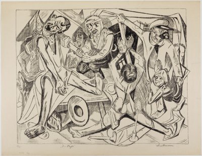 Natten af Max Beckmann