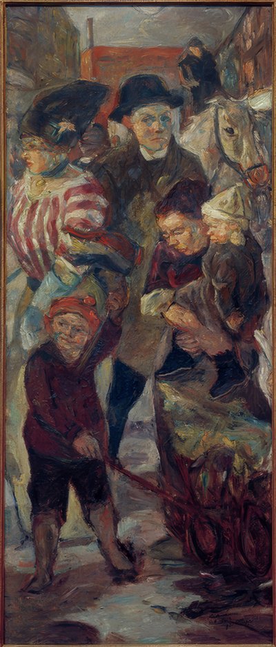 Gaden af Max Beckmann