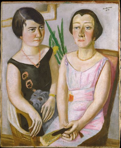 Dobbeltportræt af Max Beckmann
