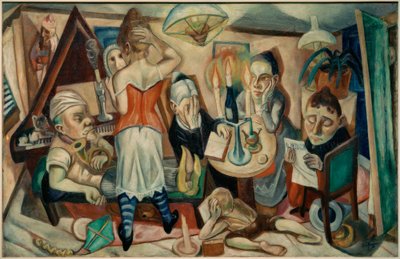 Familie billede af Max Beckmann