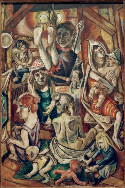Kvinders bad af Max Beckmann