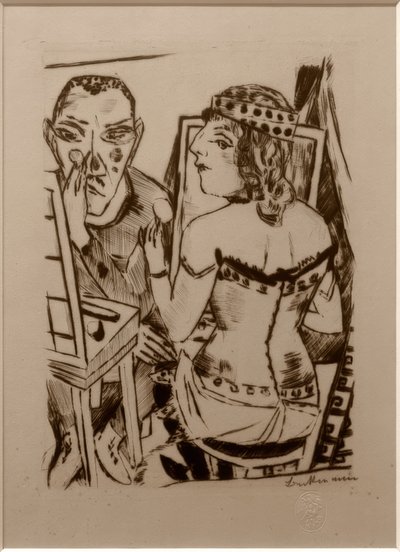 Gaderobe af Max Beckmann
