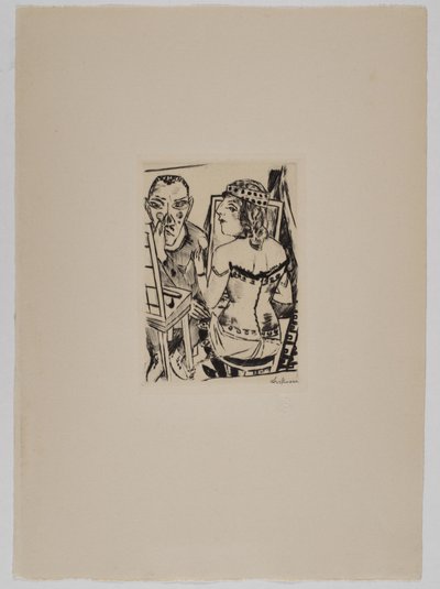 Garderobe af Max Beckmann