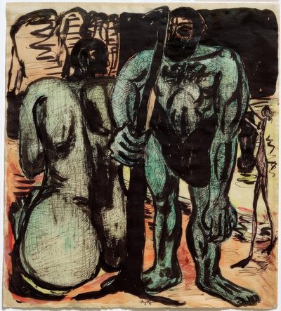 Kæmper af Max Beckmann