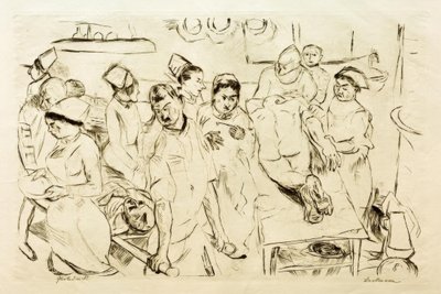Stor operation af Max Beckmann