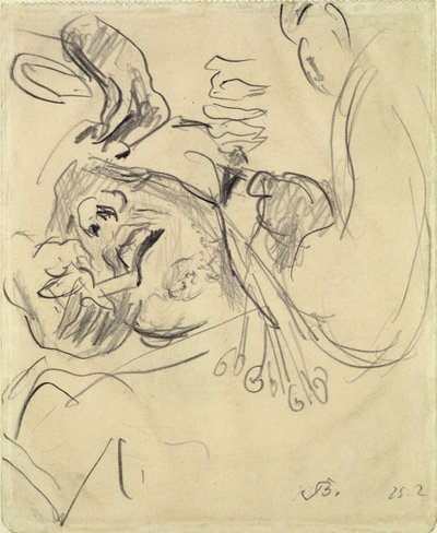 Hovedoperationspatient af Max Beckmann