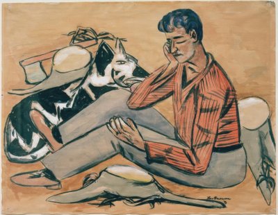 skovhugger af Max Beckmann