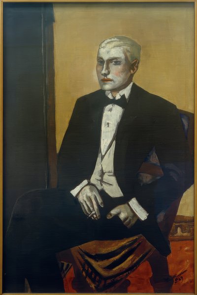 Ung argentiner af Max Beckmann