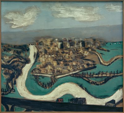 Saint-Germain landskab af Max Beckmann